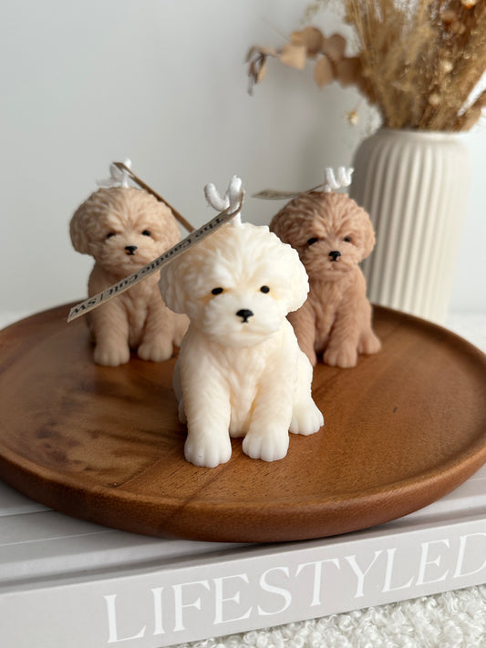 Dog - Decorative Candle