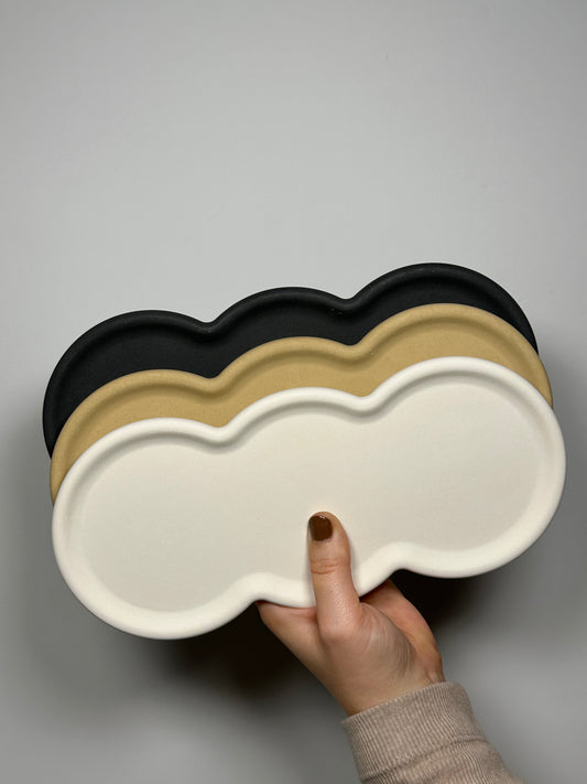 Luna - Ceramic Tray [Solid Colors]