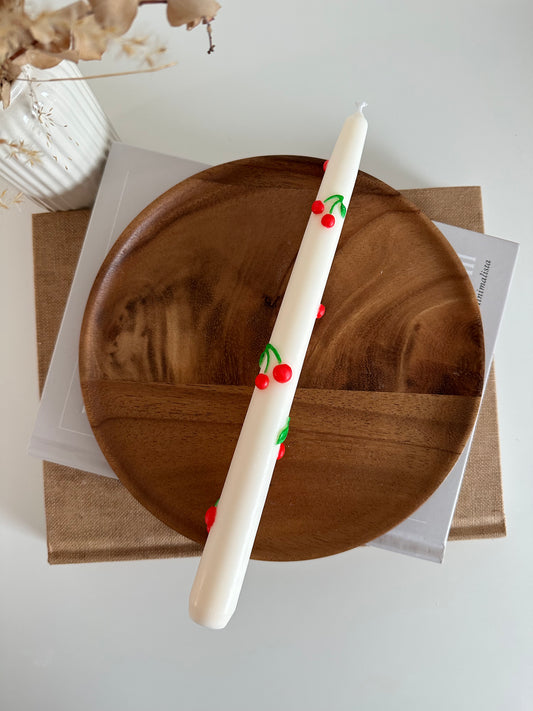 Cherry taper - Decorative Candle