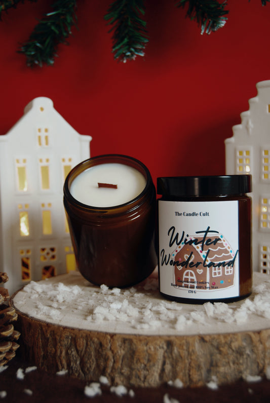 Winter Wonderland - Wooden Wick Scented Candle