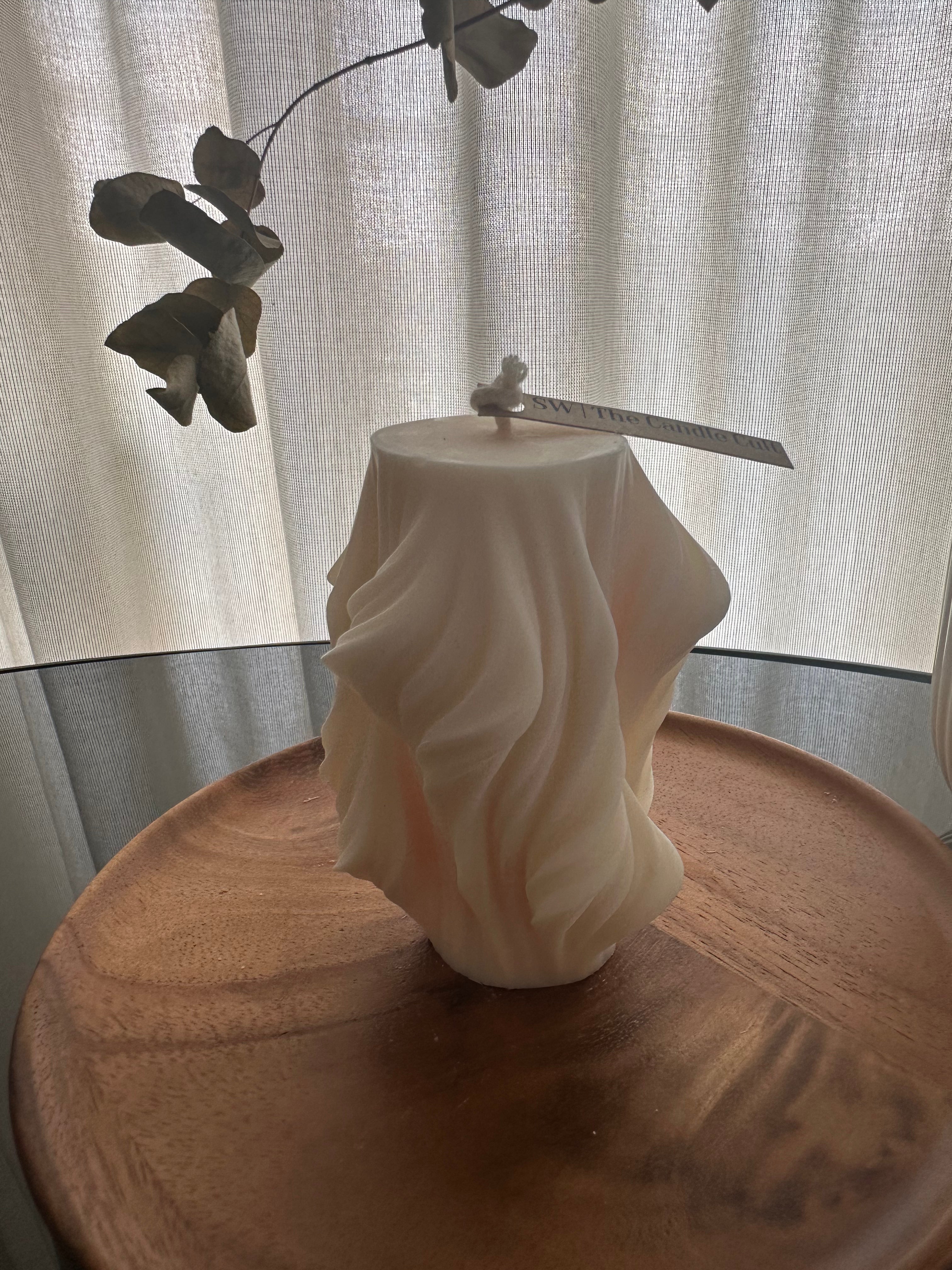 3D Waves [Big] - Decorative Candle