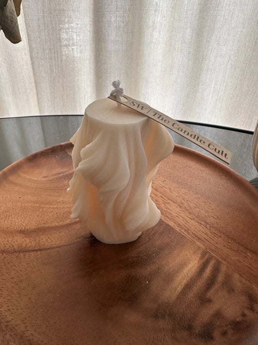 3D Waves [Small] - Decorative Candle