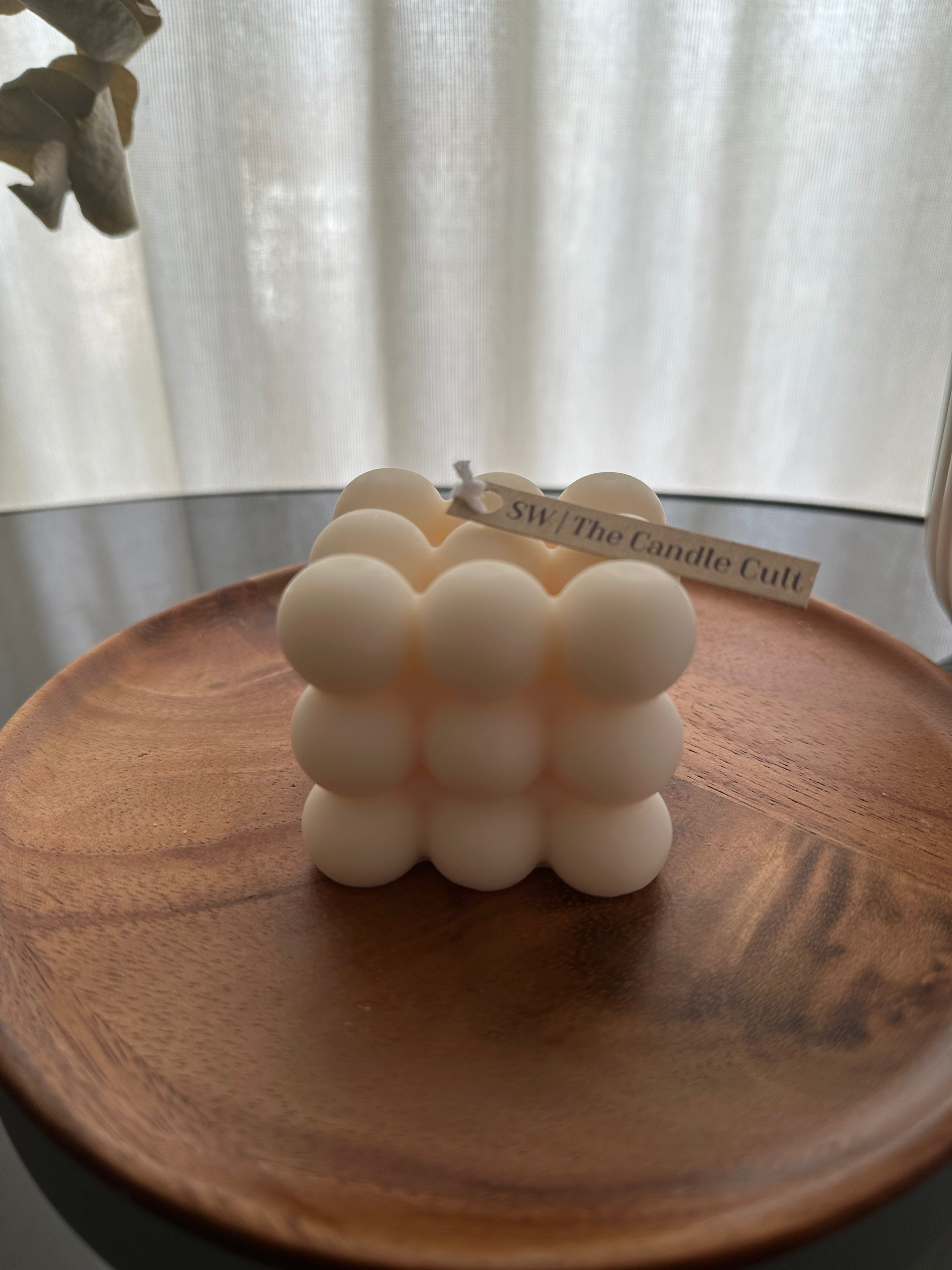 3D Cube - Decorative Candle