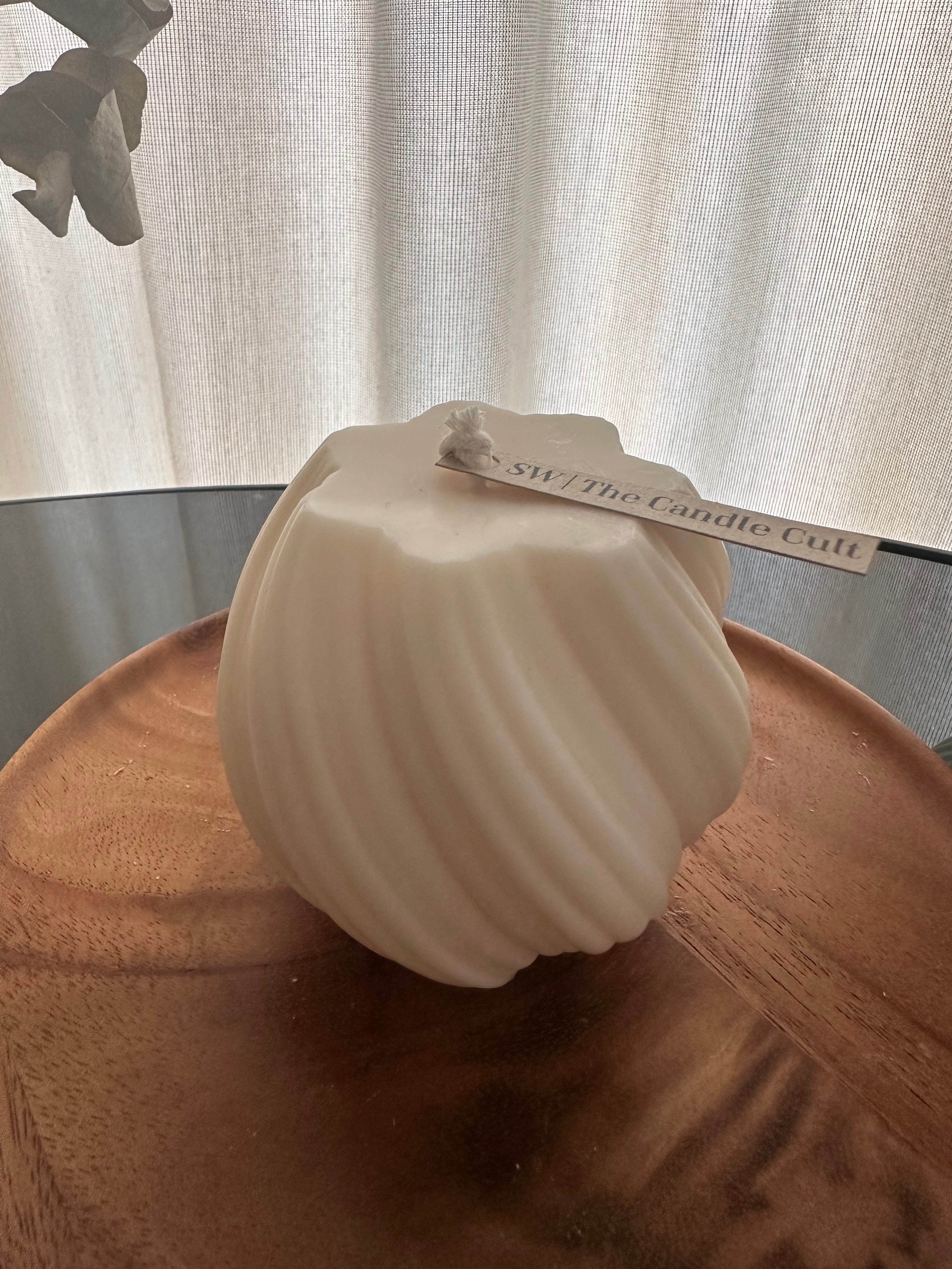 3D Swirl [Big] - Decorative Candle