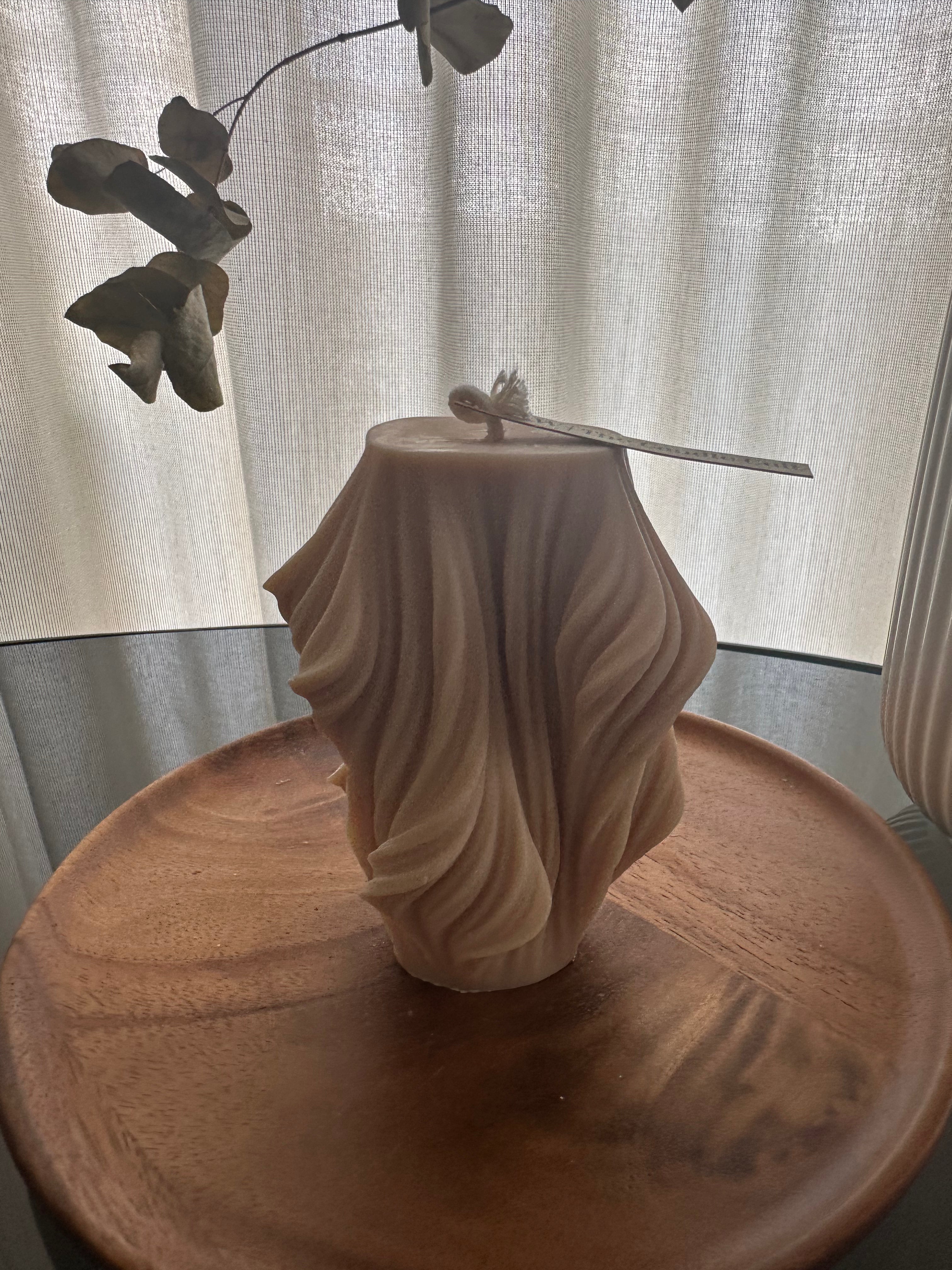 3D Waves [Big] - Decorative Candle