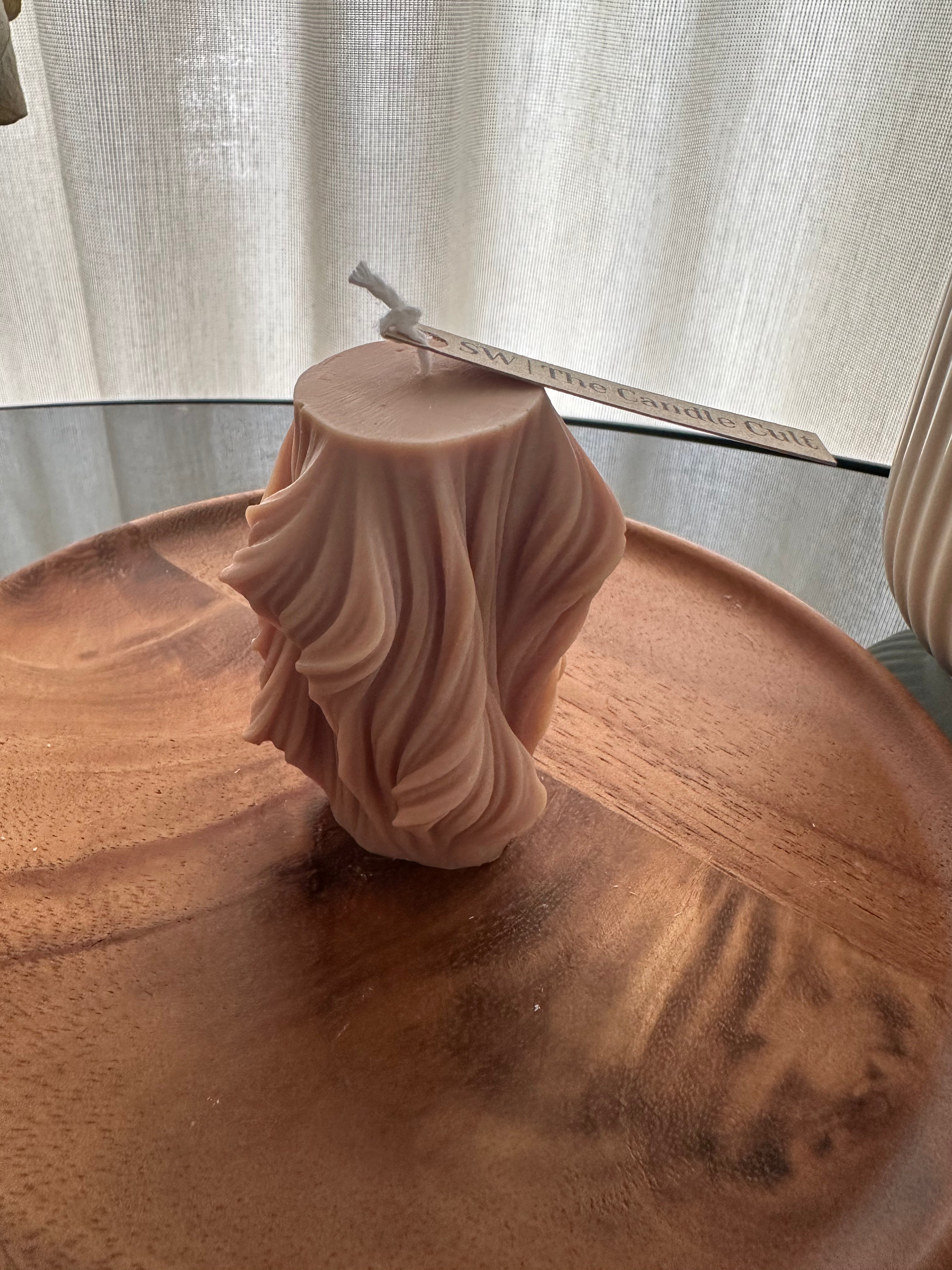 3D Waves [Small] - Decorative Candle