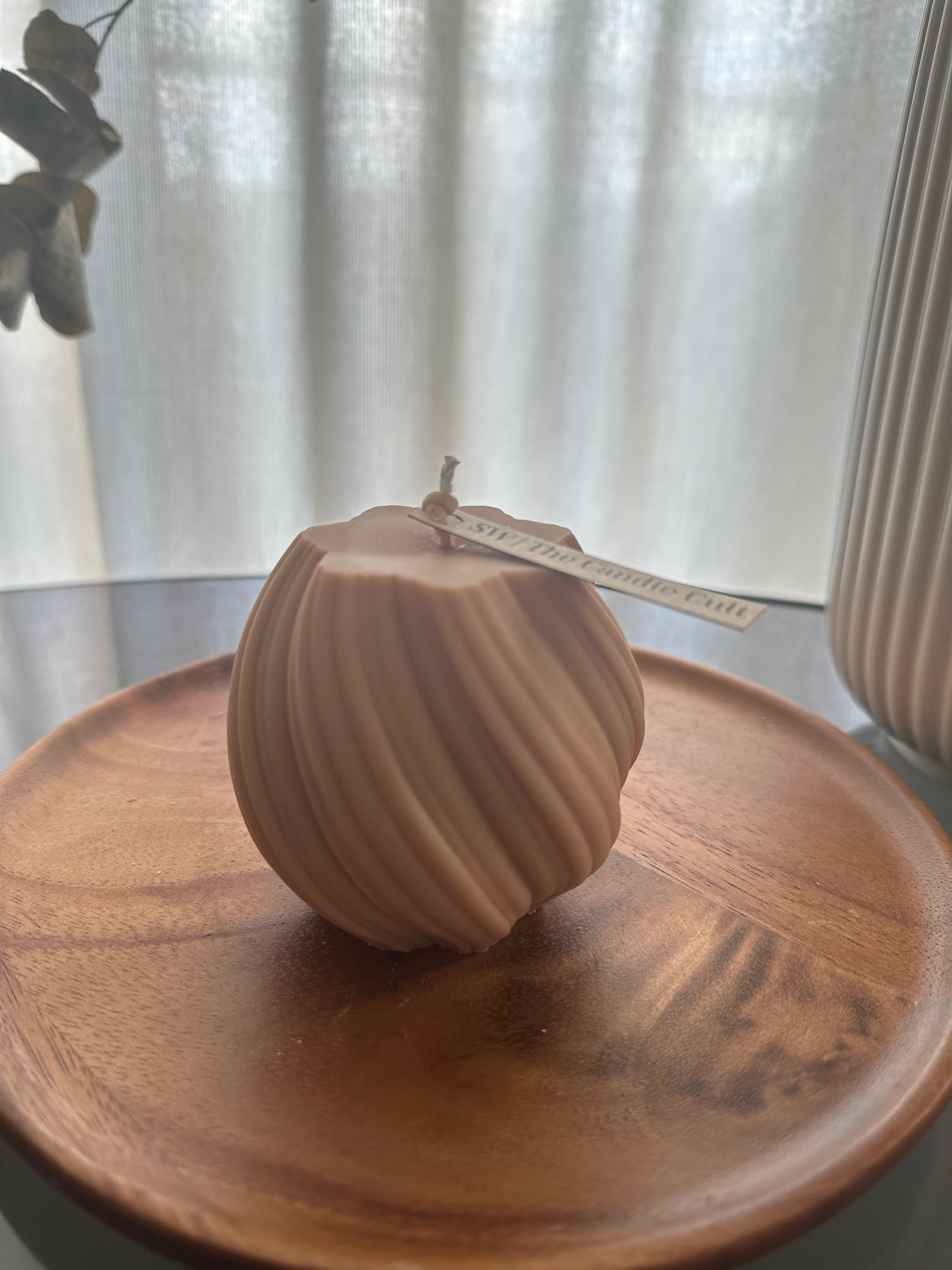 3D Swirl [Small] - Decorative Candle