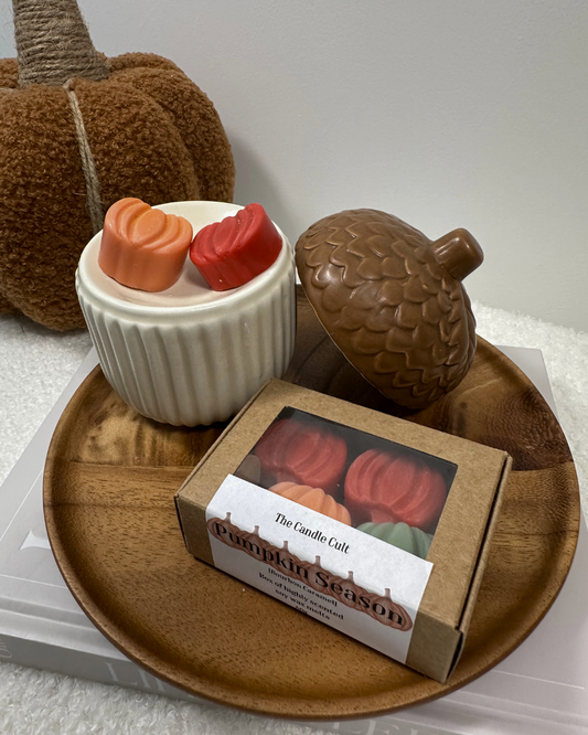 Pumpkin Season - Wax melts [Pumpkin shape]
